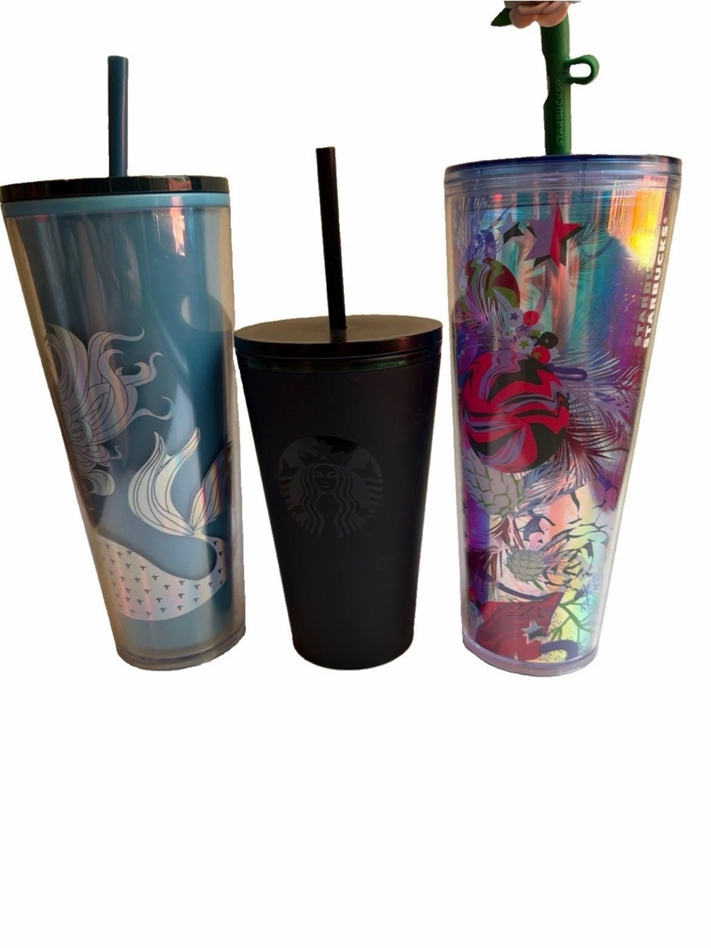 Lot of 3 Starbucks Tumblers